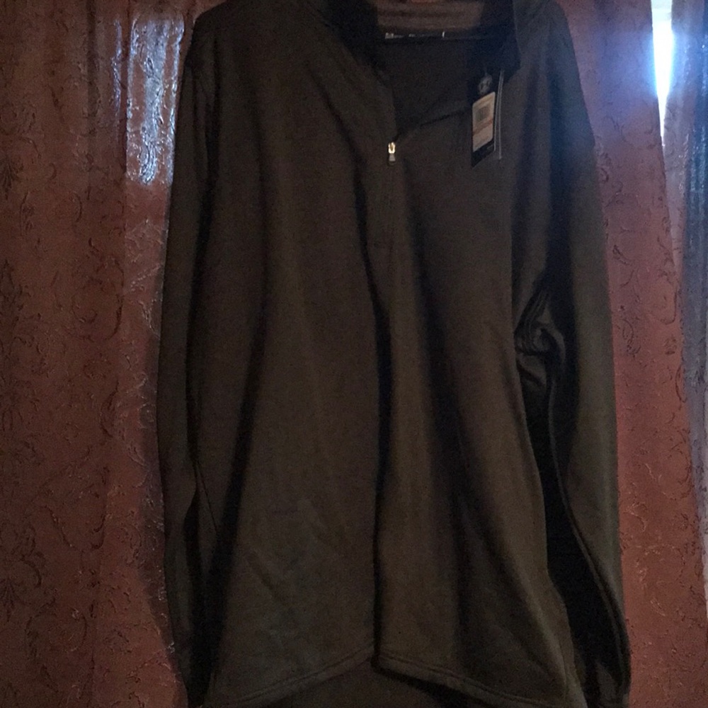 Under armour 3xl hunter green zip sweatshirt